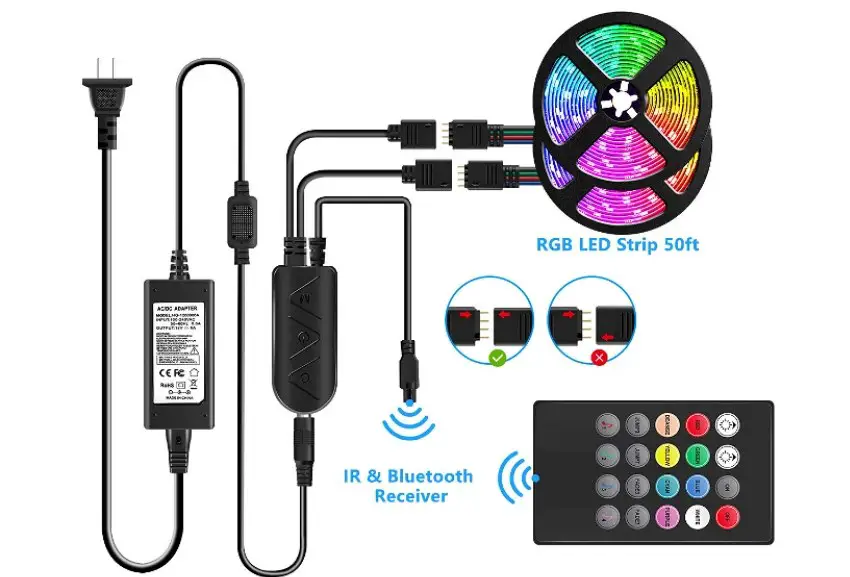 Apollo lighting LED lights: how to connect Apollo lighting LED lights to phone?