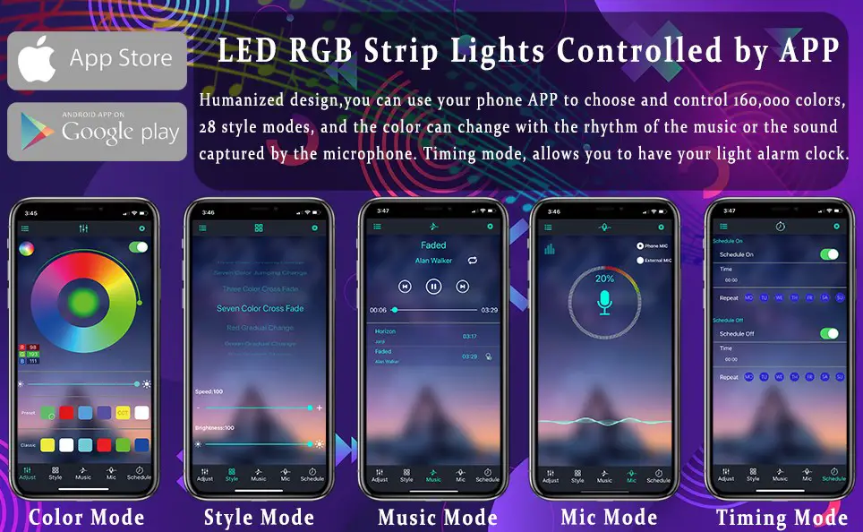 Apollo lighting LED lights: how to connect Apollo lighting LED lights to phone?